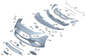 Mercedes Benz Genuine CLA45 AMG 2020-2023 Pressure Sensor 1779051006 - Picture 1 of 1