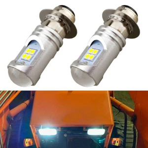 2x Bombillas LED Blancas para Bolens Cortacésped Tractor Halógeno Repuesto Faros - Imagen 1 de 10