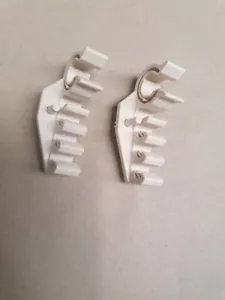 RENAULT 5 GT TURBO NUOVO BULK HEAD CARBURANTE/ACQUA TUBO CLIP SET X 2 - Foto 1 di 4