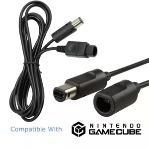 Extension Cable Lead For NINTENDO GAMECUBE Console Controller Extender 1.8m 6ft - Picture 1 of 4