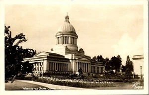  Vintage RPPC Postcard Washington State Capital Olympia WA Ellis Photo 1951 - Picture 1 of 3