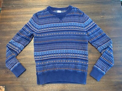 Vintage 90s MOSSIMO Sweater Mens Large Knit Striped Textured - Image 1 of 4