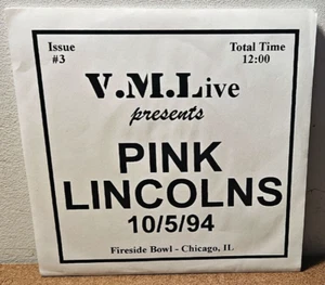 PINK LINCOLNS Live At Fireside Bowl 7" Ep PUNK ROCK Hardcore USED 1st Pressing - Bild 1 von 1