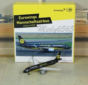 Herpa Wings Eurowings "BVB" Airbus A320Sh (NG) VERY RARE 1/500 - Picture 1 of 3