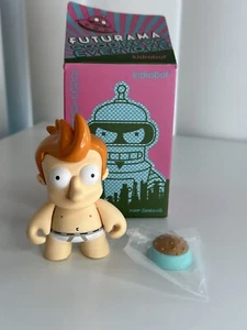 Kidrobot Futurama Fry spoon and bowl Good News Everyone 2019 3-in   open box - Picture 1 of 2