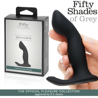 50 Sfumature di Grigio Sensation Curved P-Spot Vibrator Vibratore Anale Prostata - Bild 1 von 4