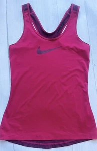 Nike dry fit women’s racerback tank top Fushia size small - Picture 1 of 8
