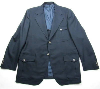 Chaqueta Blazer Abrigo Deportivo De Colección Años 60 70 Cinturón Trasero Medio Norfolk Talla 44 L? Rayas Foto 1 de 4