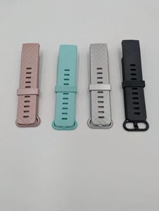 Opaski do zegarków Fitbit - kolory premium - silikon - 4-pak - Zdjęcie 1 z 8