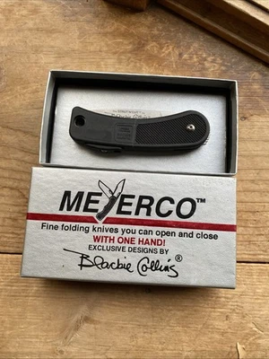 MEYERCO USA BLACKIE COLLINS  STRUT N CUT  POCKET KNIFE VINTAGE KNIVES No Reserve - Image 1 of 4
