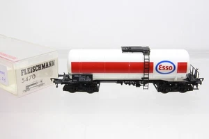 H0 Fleischmann 5470 Kesselwagen ESSO Güterwagen weiß DC OVP N91 - Picture 1 of 4
