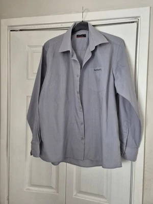 Pierre Cardin Men's Grey Shirt With Long Sleeves Size XL - Image 1 of 4