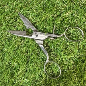 Larkin Mini Button Hole Scissors Vintage - Picture 1 of 5