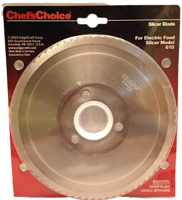 Chef’s Choice 610 Serrated Slicer Blade #S610003 Model 610