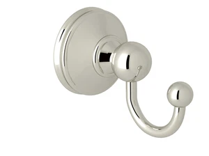 Perrin & Rowe U.6621PN Georgian Era Wall Mount Single Robe Hook, Polished Nickel - Bild 1 von 5