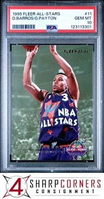 1995 年弗莱尔全明星 #11 加里·贝顿名人堂流行 5 PSA 10 — 第 1/3 张图片