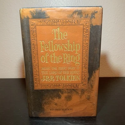 Fellowship Of The Ring-Second Revised Hardcover 1st Ed/ 12th Print Map-Tolkien - Image 1 of 4