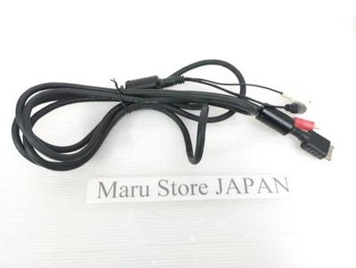 Genuine Official S-terminal Video Cable For SONY Playstation 1 2 3 PS1 PS2 PS3 - Image 1 of 3