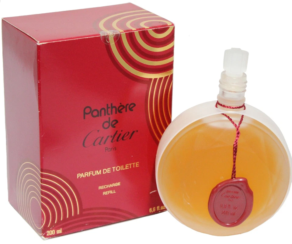 PANTHERE DE CARTIER 6,6 OZ PERFUME DE TOILETTE SPLASH PARA MUJER Y NUEVO EN CAJA Foto 1 de 1