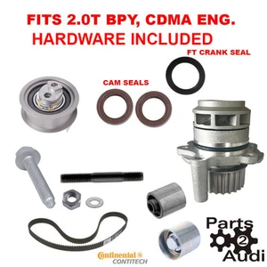 Timing Belt kit w Hardware,water pump Audi A3 A4 TT Volkswagen Jetta Passat 2.0T - Picture 1 of 1