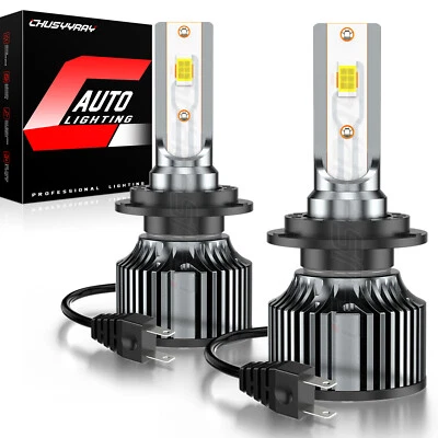 Kit de bombillas de faros LED H7 haz alto bajo para BMW 335i 2007-2015 GT xDrive 14-16 Foto 1 de 4