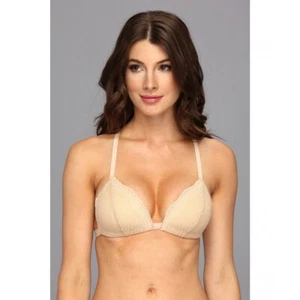 NWT! Cosabella Women's Sz M Dolce Soft Push-up Wireless Bra Dolce1331 Beige - Picture 1 of 10