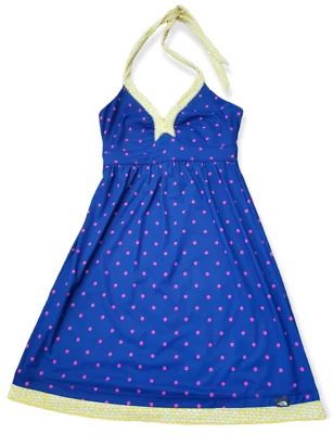 North Face плавать платье женщин маленький синий розовый желтый прикрыть купальник с бретелью через шею - Изображение 1 из 4