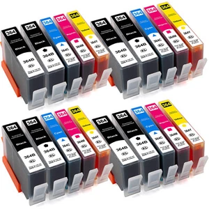 Drucker Patronen für HP 364 XL HP Photosmart 5520 5510 5524 6510 6520 7510 7520 - Photo 1/23