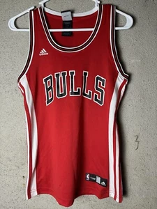 NBA Chicago Bulls Adidas Swingman Blank Red Jersey NBA 4 Her Size S - Picture 1 of 5