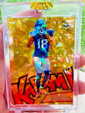JUSTIN JEFFERSON WR Minnesota Vikings GOLD KABOOM Ultra Rare Limited Ed card