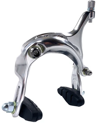 Pinça de freio de bicicleta Dia Compe DL-800 tração lateral 57-75mm dianteira/traseira preta/prata - Imagem 1 de 4