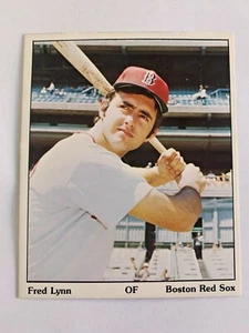 1975 SSPC Puzzle Back #15 Fred Lynn - Boston Red Sox - Picture 1 of 2