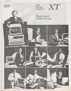 ITHistory (1983) IBM BROCHURE PC XT  "There's More In Store For You" (COPY) OF - Picture 1 of 1