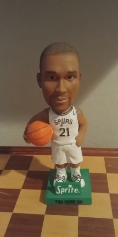 Tim Duncan San Antonio Spurs Sprite Bobble SGA '02 San Antonio Spurs Bobblehead Cover