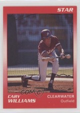 1990 Star Clearwater Phillies Cary Williams #24
