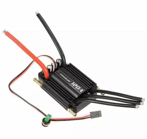 FLYCOLOR Brushless Motor ESC 50A-150A Motor Controller for RC Racing Boat Yacht - Picture 1 of 19