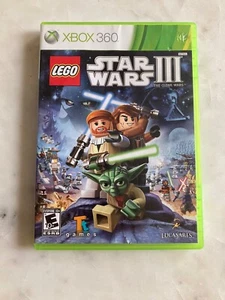 LEGO Star Wars III: The Clone Wars | Xbox 360 | Solo estuche (sin disco ni manual - Imagen 1 de 4