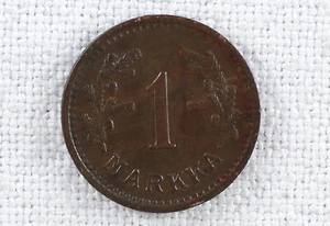 Finnische 1 Markka Münze 1942 - Bild 1 von 2