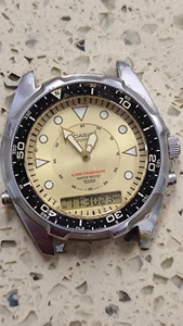 MOVIMENTO QUARZO VINTAGE CASIO AMW-320C MOD 358 JAPAN - Funzionante - Foto 1 di 5