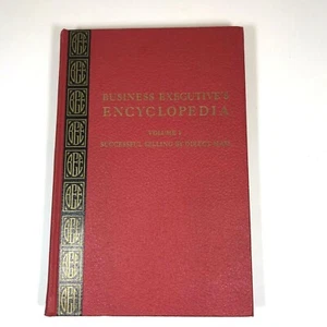 1953 Book Business Executives Encyclopedia Vol 1 Direct Mail Prentice Hall - Bild 1 von 8