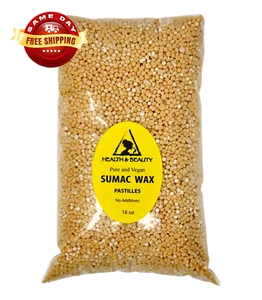 SUMAC / JAPAN VEGAN WAX BEADS PREMIUM 100% PURE 16 OZ, 1 LB - Picture 1 of 12