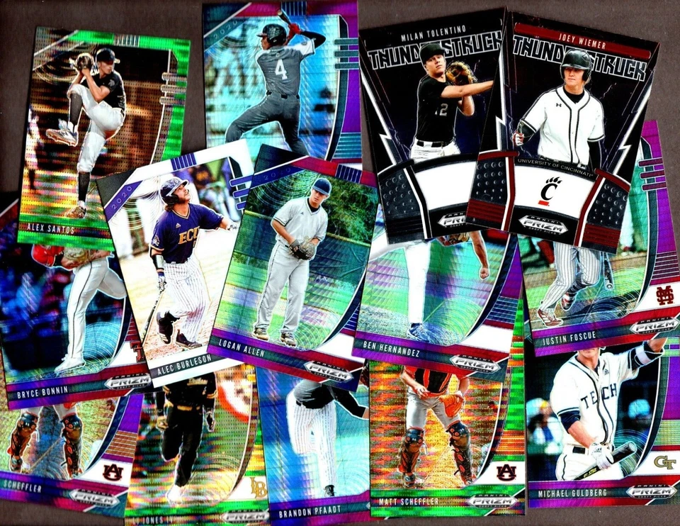 2020 Panini Prizm Draft Picks BASEBALL Inserts, Parallels  - **YOU CHOOSE** - Image 1 of 1