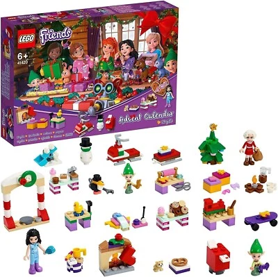 LEGO FRIENDS CHRISTMAS ADVENT CALENDAR 41420 EMMA RETIRED 24 GIFTS 236 PIECES - Image 1 of 4