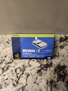 LINKSYS Wireless-G Print Server 2.4GHz 802.11g USB 2.0 / Model WPS54G - Picture 1 of 7
