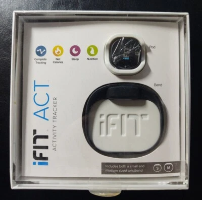 iFit ACT Rastreador de Actividad Inalámbrico y Fitness - 2 Bandas - Talla S-M Foto 1 de 4