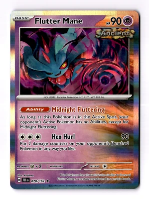 Flutter Mane 078/162 Sv05: Temporal Forces Holo - Image 1 of 3