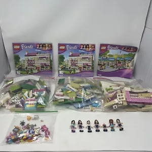 LEGO Friends 3188 & 3315 Loose Pieces Lot Incomplete Set Retired Mini Figures - Picture 1 of 9