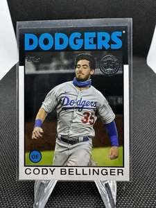2021 Topps #86B-11 Cody Bellinger 1986 35th Anniversary E2 - Picture 1 of 2