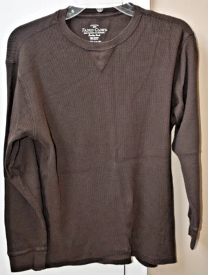 Camisa marrón tejido térmico manga larga XL niño joven - EXCELENTE estado Foto 1 de 4