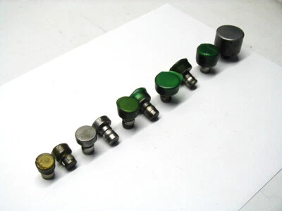 (10) Douglas Aircraft Rivet Squeezer Dies Flush Head w Large 3/8 Shank - Image 1 of 4